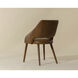 Galen Missouri Cognac Leather Dining Armchair